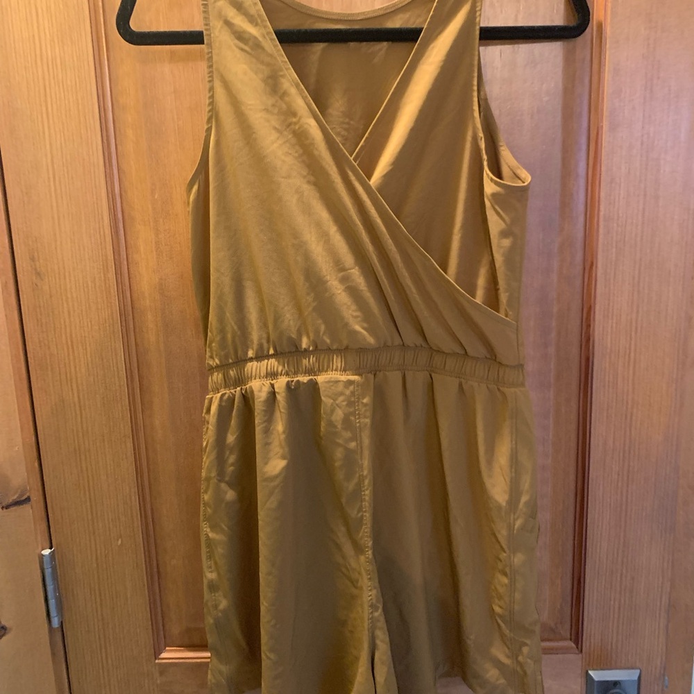 Target mustard romper